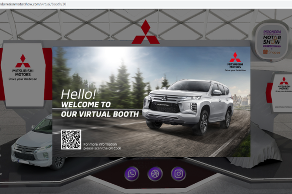 Mitsubishi di ajang IIMS virtual 2021