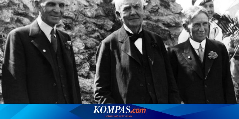 Biografi Tokoh Dunia Thomas Alva Edison Penemu Dan Pengusaha Halaman All Kompas Com