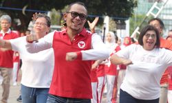 Gelar Pesta Rakyat Tripartit, Menaker Berpesan untuk Saling Bersinergi