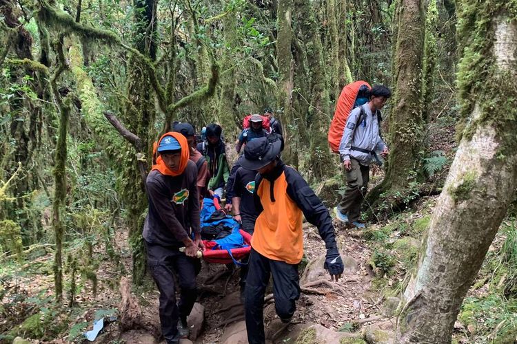 Suhu 7 Derajat Celcius, 31 Pendaki Gunung Bawakaraeng Gowa Dievakuasi karena Hipotermia