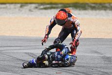 MotoGP Portugal 2023, Marc Marquez Kena Long Lap Penalty Usai Tabrak Oliveira