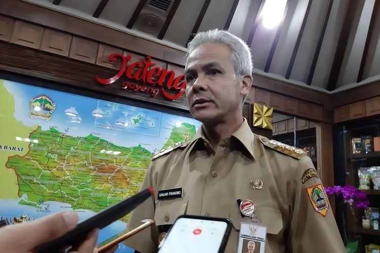 Gubernur Jawa Tengah Ganjar Pranowo