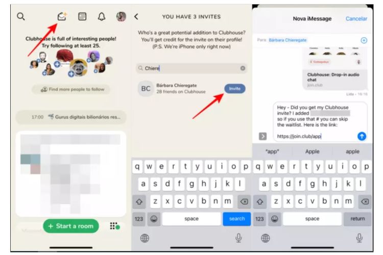 Berikut cara mendapatkan undangan untuk membuat akun di aplikasi Clubhouse