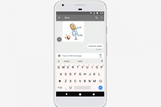 Google Keyboard Android Bisa Sisipkan Stiker dan Bitmoji