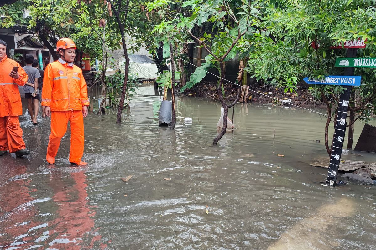 Banjir di Rawa Terate Sudah Berangsur Surut