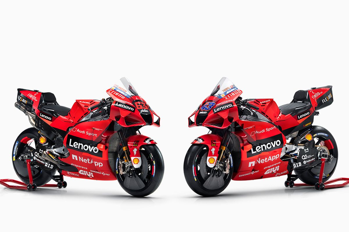 Livery Ducati Desmosedici GP21 untuk MotoGP 2021