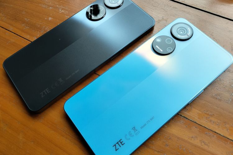 Ilustrasi ZTE Blade V40s.