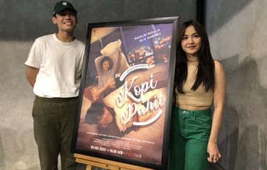Adu Peran dengan Mahalini di Film Kopi Pahit, Nuca Merasa Terbantu