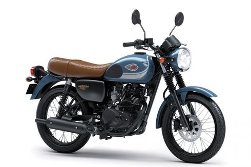 Motor Retro Kawasaki W175 Masih Inden