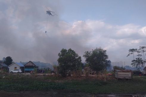 Lahan di Samping Wisma Atlet Jakabaring Terbakar, Gubernur Sumsel Turun Tangan      