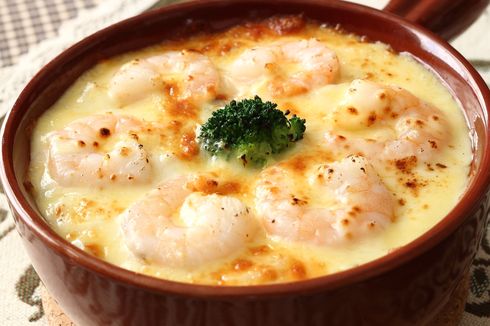 Resep Udang dan Ikan Gratin, Masakan Panggang ala Perancis