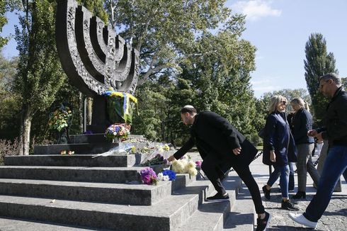 Israel Kutuk Serangan Dekat Monumen Holocaust Kiev tanpa Menyebut Rusia