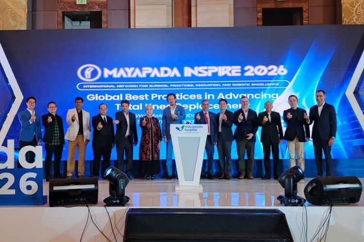 Mayapada Healthcare menggelar simposium internasional bertajuk ?Global Best Practices in Advancing Total Knee Replacement? di Grand Ballroom Kempinski Hotel, Jakarta (12/4/2026).
