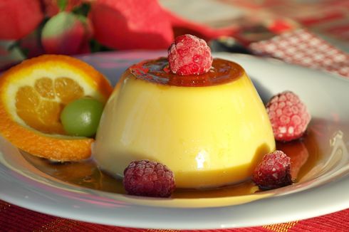 Resep Puding Nanas Lapis Krim, Dessert Setelah Makan Gulai Kambing