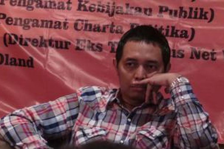 Direktur Eksekutif Cyrus Network Hasan Nasbi Batupahat