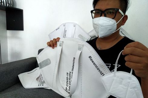 Usahanya Terdampak Pandemi, Pria Ini Buat Tas Berbentuk Masker N95, Terjual 1.000 Buah dalam 2 Bulan