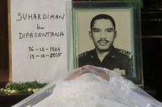 Jenazah Suhardiman Dilepas ke Keluarga dengan Upacara Militer