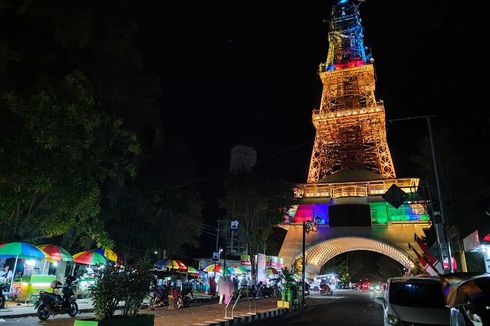 Tempat Ngabuburit Gorontalo: Berburu Takjil di Bawah Gemerlap Lampu Menara Keagungan Limboto