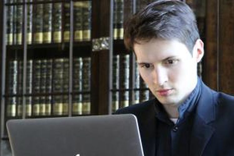 Pendiri jejaring sosial VKontakte asal Rusia, Pavel Durov