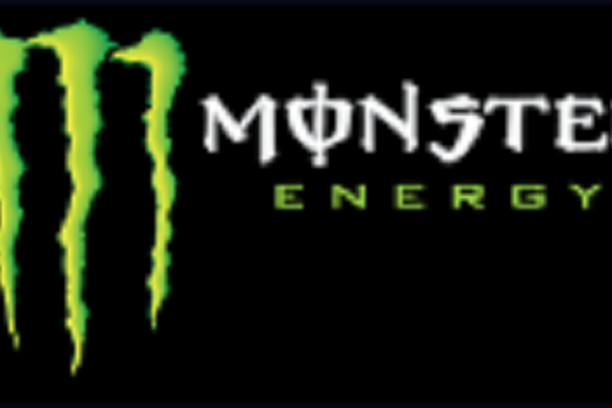 Logo Monster Energy.