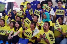 Kaos Valentino Rossi Paling Dicari di Jakarta Fair