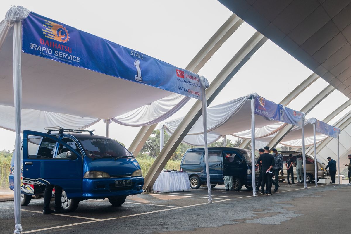 Daihatsu gelar rapid servis bagi komunitas Zebra