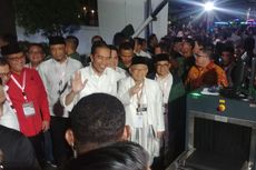 Menumpang Mobil Hias, Jokowi-Ma'ruf Tiba di Gedung KPU