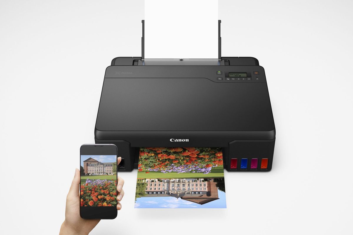 Ilustrasi printer Pixma G670.