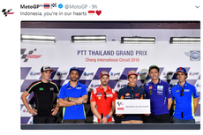 MotoGP Thailand, Para Pebalap Sampaikan Dukungan untuk Indonesia