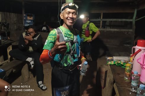 Run To Care 2022, Ngatiman Berlatih Kombinasi Berlari dan Gowes