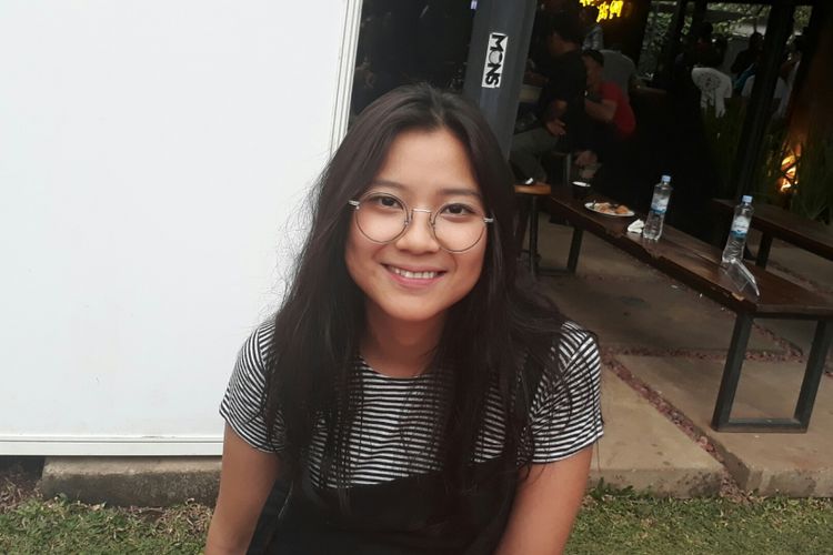 Danilla Riyadi ketika ditemui wartawan di Beer Garden, SCBD Senayan, Jakarta Selatan, Rabu (20/9/2017).