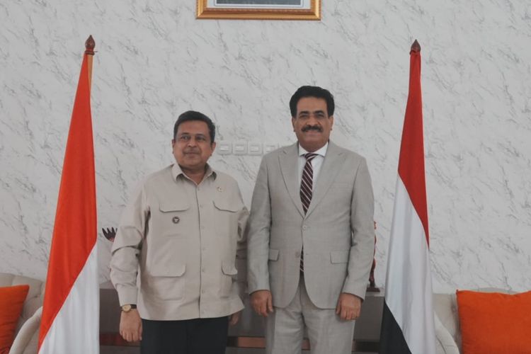 Kepala BPJPH Haikal Hasan Bertemu Dubes Yaman Salem Ahmed, Perkuat Kerja Sama Bilateral Produk Halal