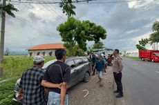 1 Guru SD Cilincing Alami Patah Kaki akibat Ditabrak Mobil Berstiker BGN