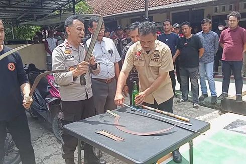 Tawuran Bawa Senjata, 3 Pelajar SMP di Serang Banten Jadi Tersangka