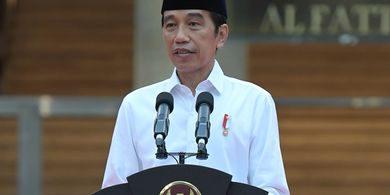 Presiden Joko Widodo meresmikan renovasi Masjid Istiqlal, Jakarta, Kamis (7/1/2021). Renovasi ini merupakan yang pertama sejak 42 tahun lalu, dengan menghabiskan waktu 14 bulan untuk merampungkan proses renovasi.