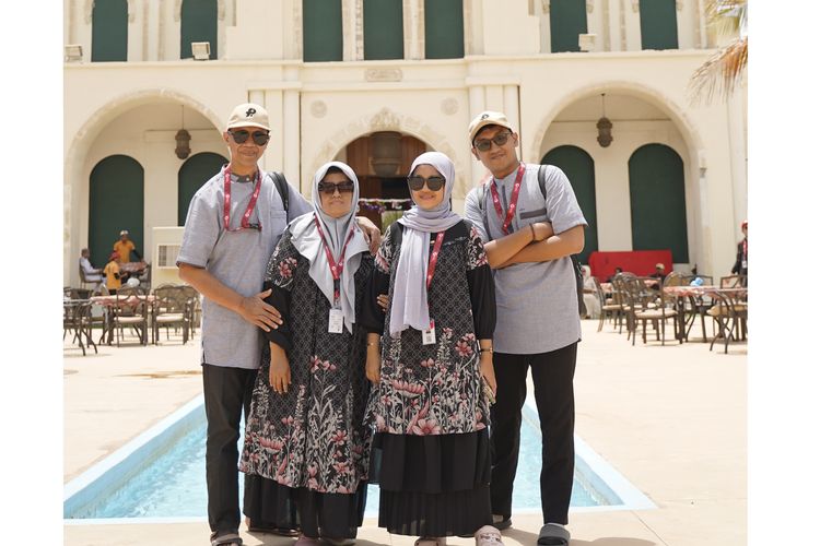 Salah satu jemaah umrah 