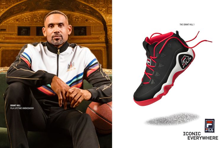 FILA Grant Hill 1 Blackmred