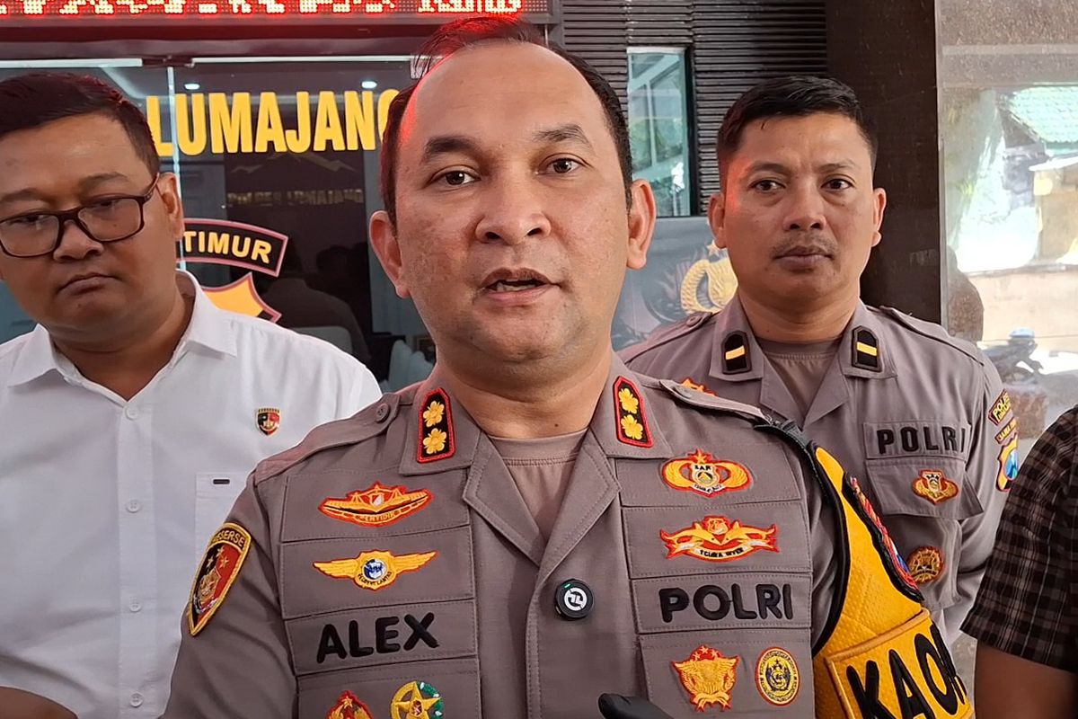 Kapolres Lumajang AKBP Alex Sandy Siregar