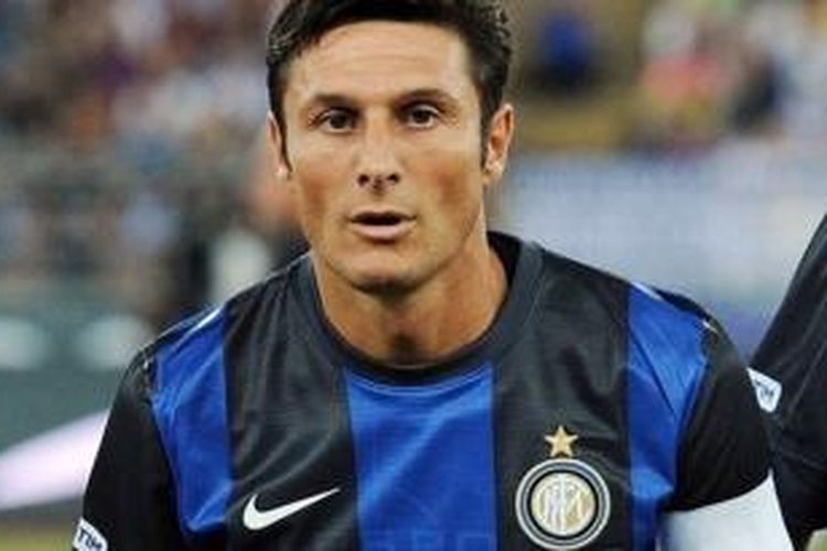 Kapten Inter Milan, Javier Zanetti.