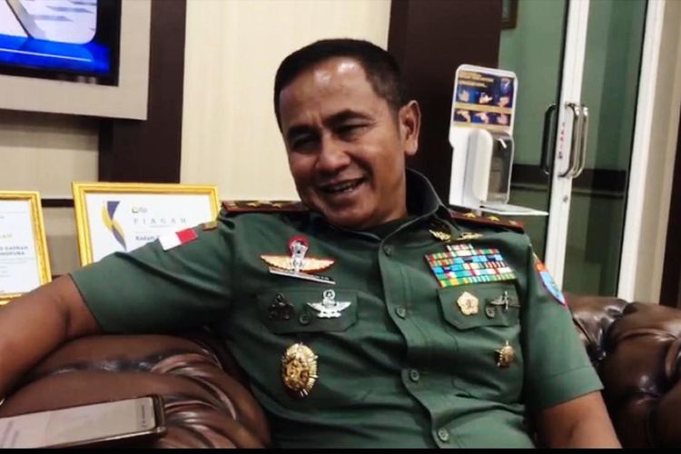 Panglima Komando Daerah Militer XII Tanjungpura Mayjen TNI Iwan Setiawan