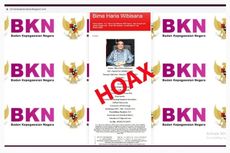 [HOAKS] Blog dan Nomor Ponsel Catut Kepala BKN Bima Haria Wibisana