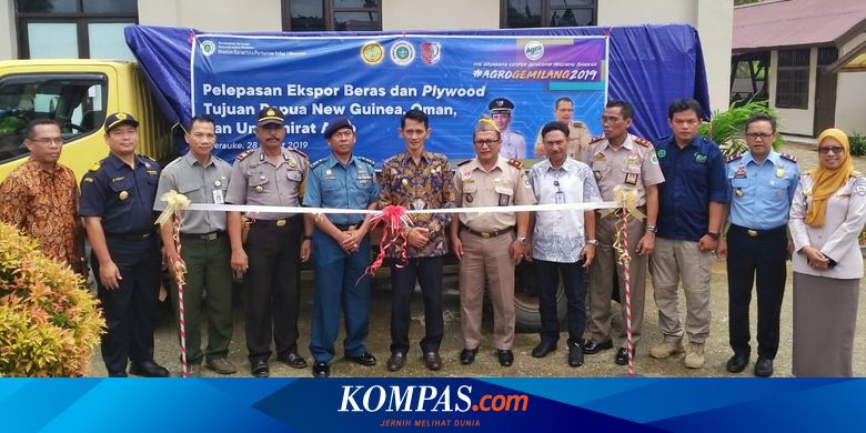 Jadi Lumbung Padi Merauke Kembali Lepas Ekspor Beras Ke Mancanegara Halaman All Kompas Com