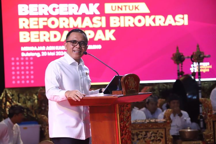 Menteri Pendayagunaan Aparatur Sipil Negara dan Reformasi Birokrasi (Menpan-RB) Abdullah Azwar Anas.