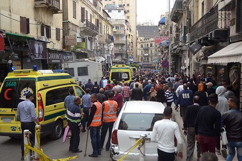 Setelah Tanta, Ledakan Bom Guncang Gereja di Alexandria, 11 Tewas