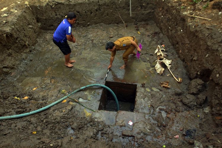 Temuan Struktur Bata Kuno di Trenggalek Meluas, Titik Kedua Berjarak 400 Meter dari Lokasi Awal