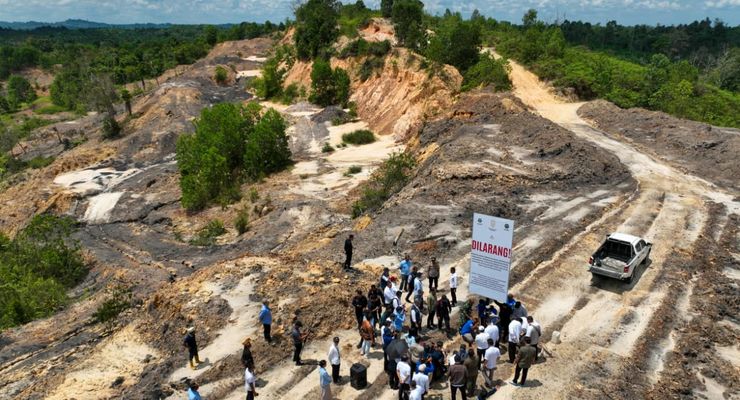 IKN Dikepung Tambang Ilegal, Otorita Klaim Sudah Ditindak Sejak 2023