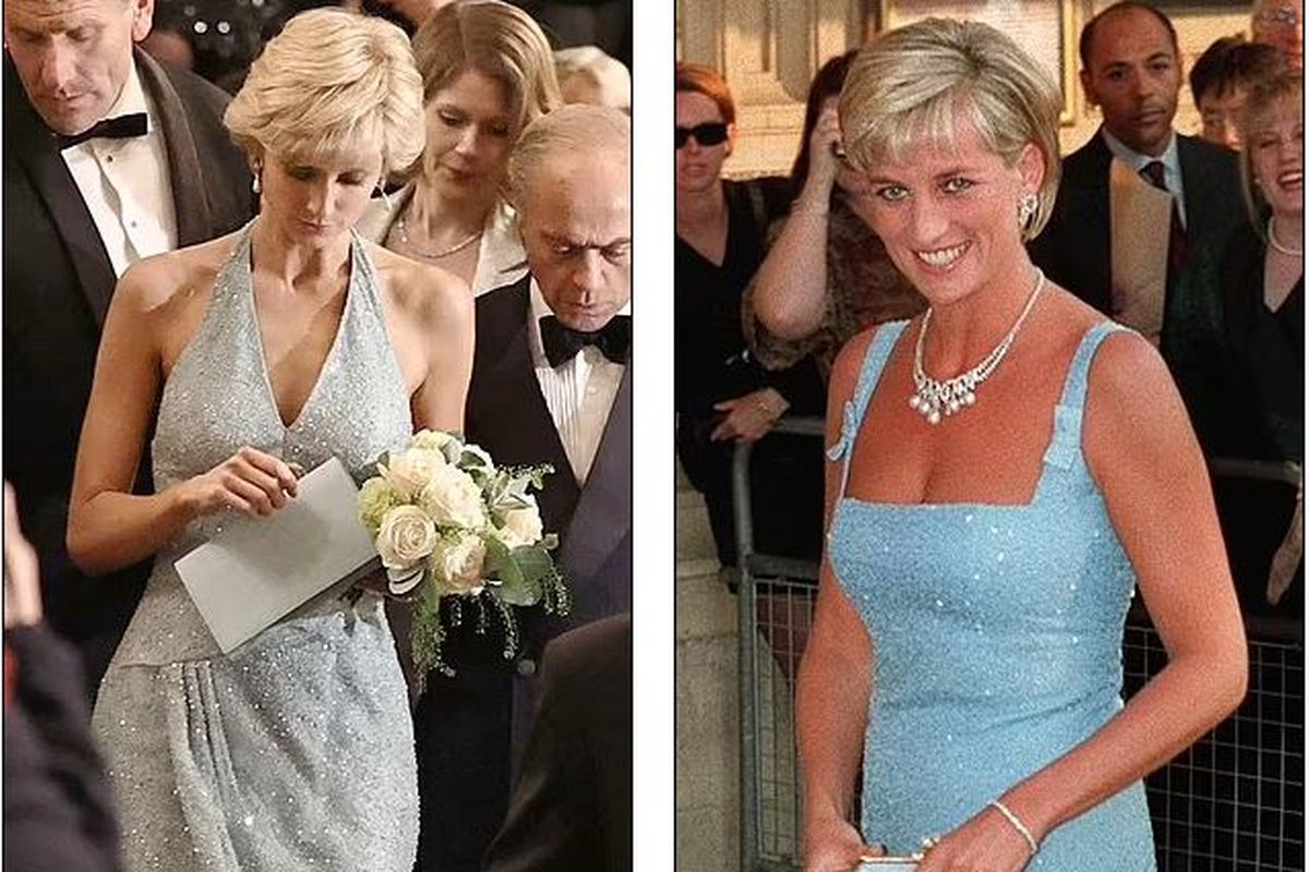 Gaun ikonik Putri Diana yang ditampilkan kembali di serial The Crown dalam versi berbeda