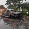 Usai Isi Bensin, Mobil Kijang Innova di Tuban Meledak hingga Hangus Terbakar