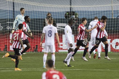 Real Madrid Vs Athletic Bilbao, Los Blancos Gagal ke Final Piala Super Spanyol