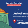 Jadwal Imsak dan Buka Puasa Semua Kota di Provinsi Jawa Barat, 12 Maret 2024